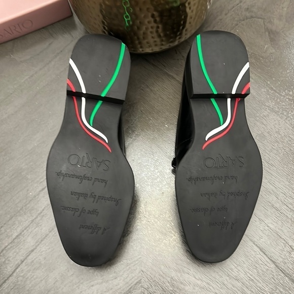 Franco Sarto Eda Bit Buckle Leather Loafers (WIDE) - Picture 3 of 13